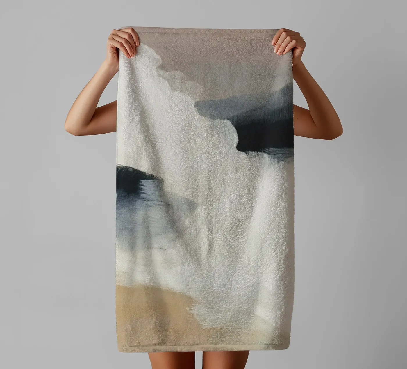 Rising Cloud towel by ThingDesign