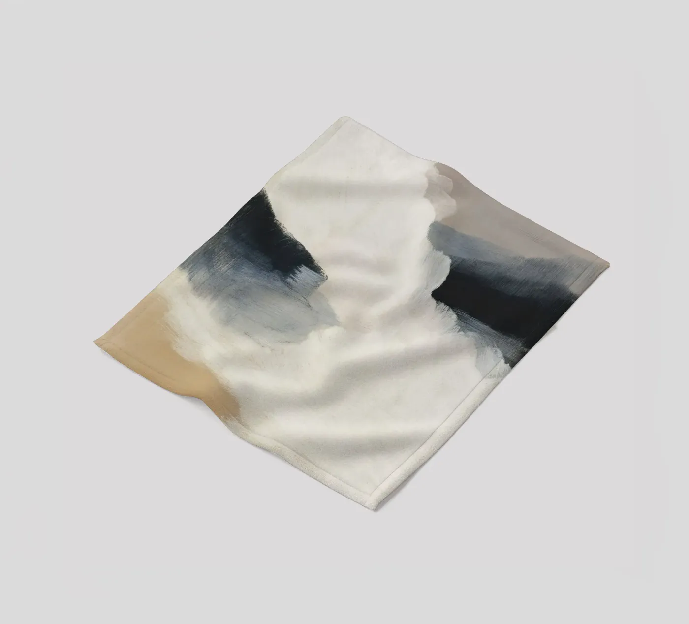 Rising Cloud fleece blanket by ThingDesign