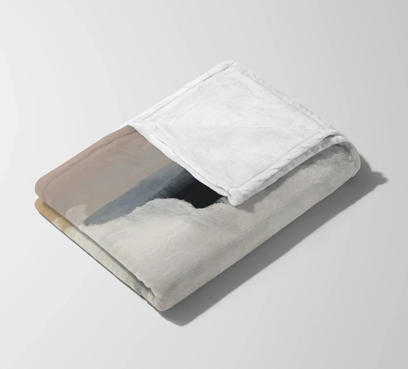 Rising Cloud fleece blanket by ThingDesign