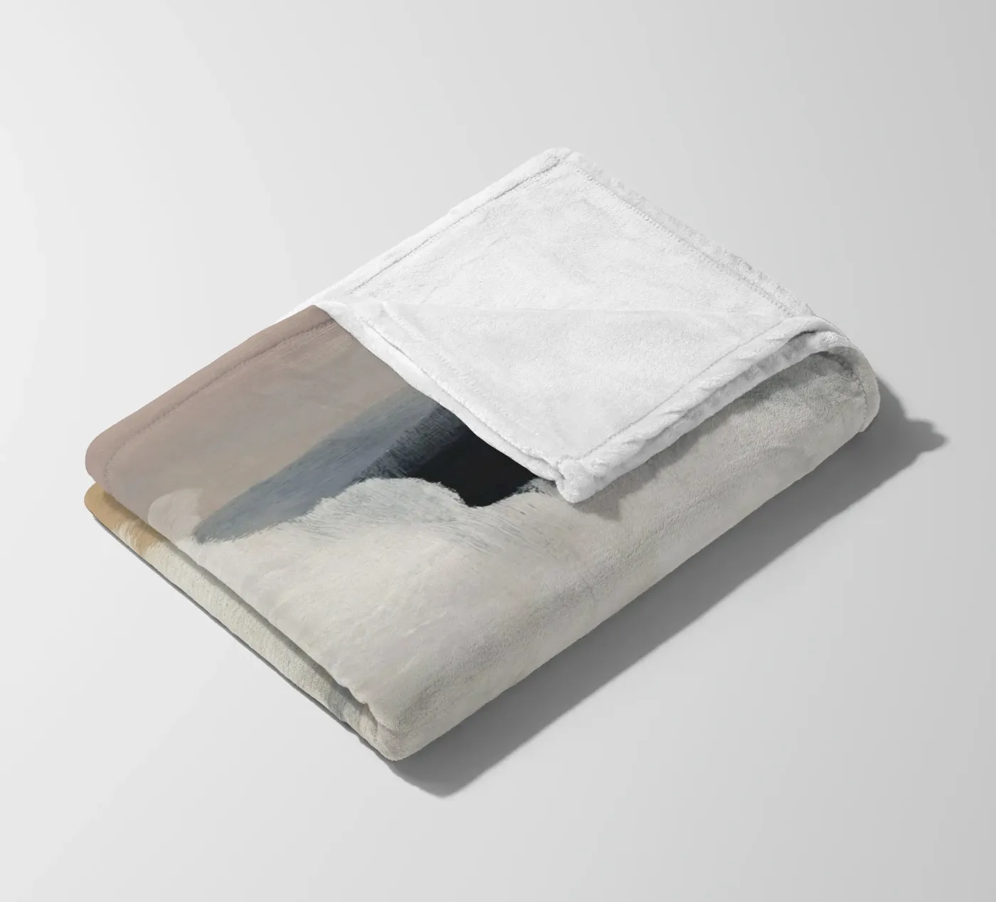Rising Cloud fleece blanket by ThingDesign