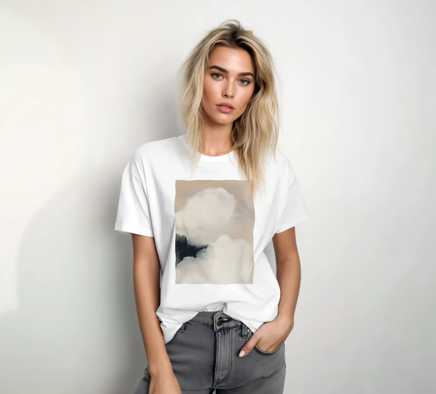 Nuvole soffici t-shirt da ThingDesign