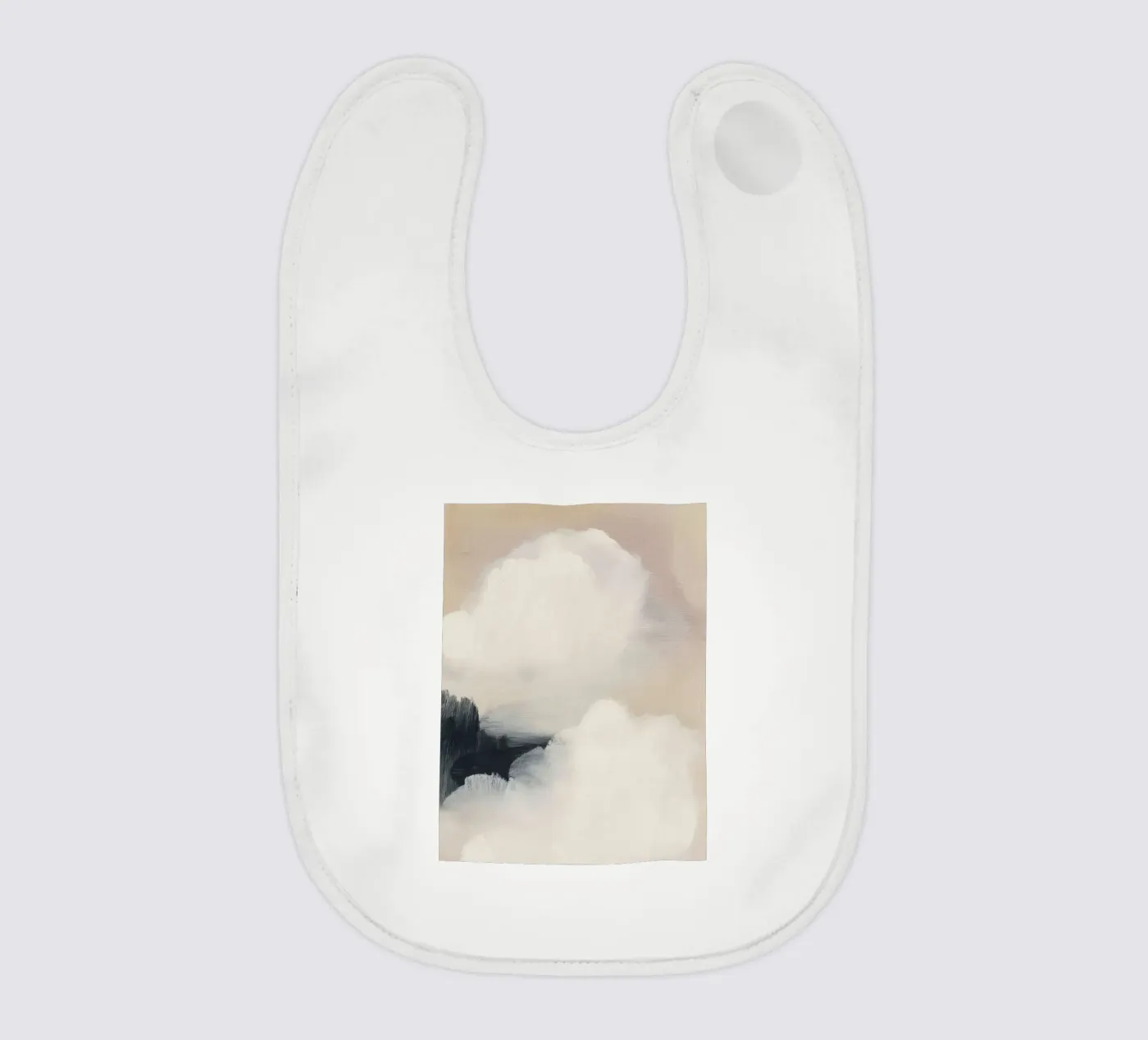 Nuages cotonneux bavoir de ThingDesign