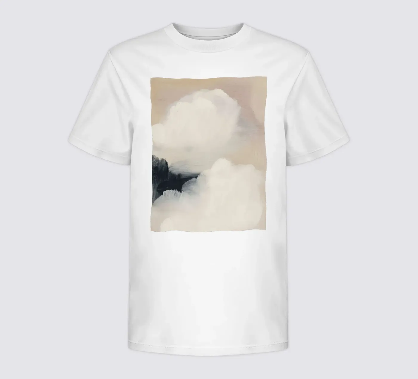 Soft Clouds Kinder T-Shirt von ThingDesign