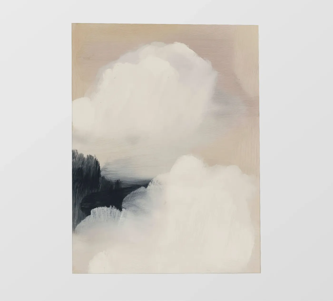 Zachte wolken fotobehang van ThingDesign