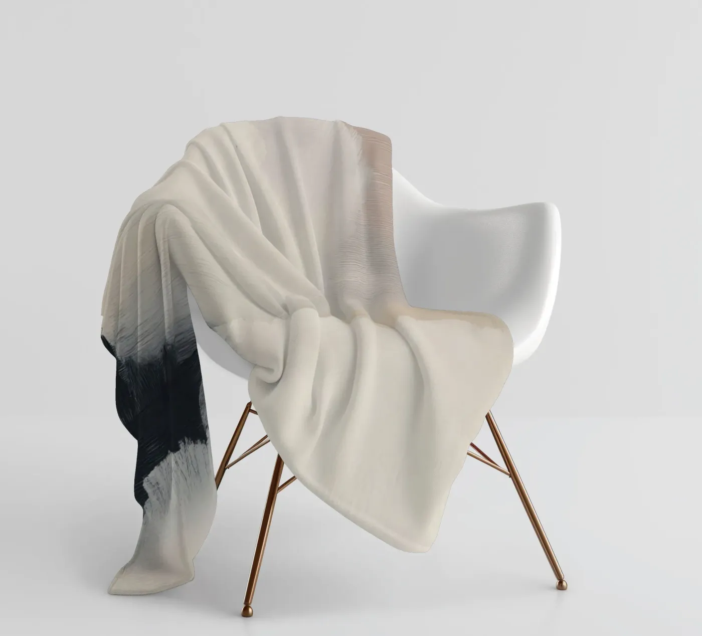 Soft Clouds fleece blanket by ThingDesign