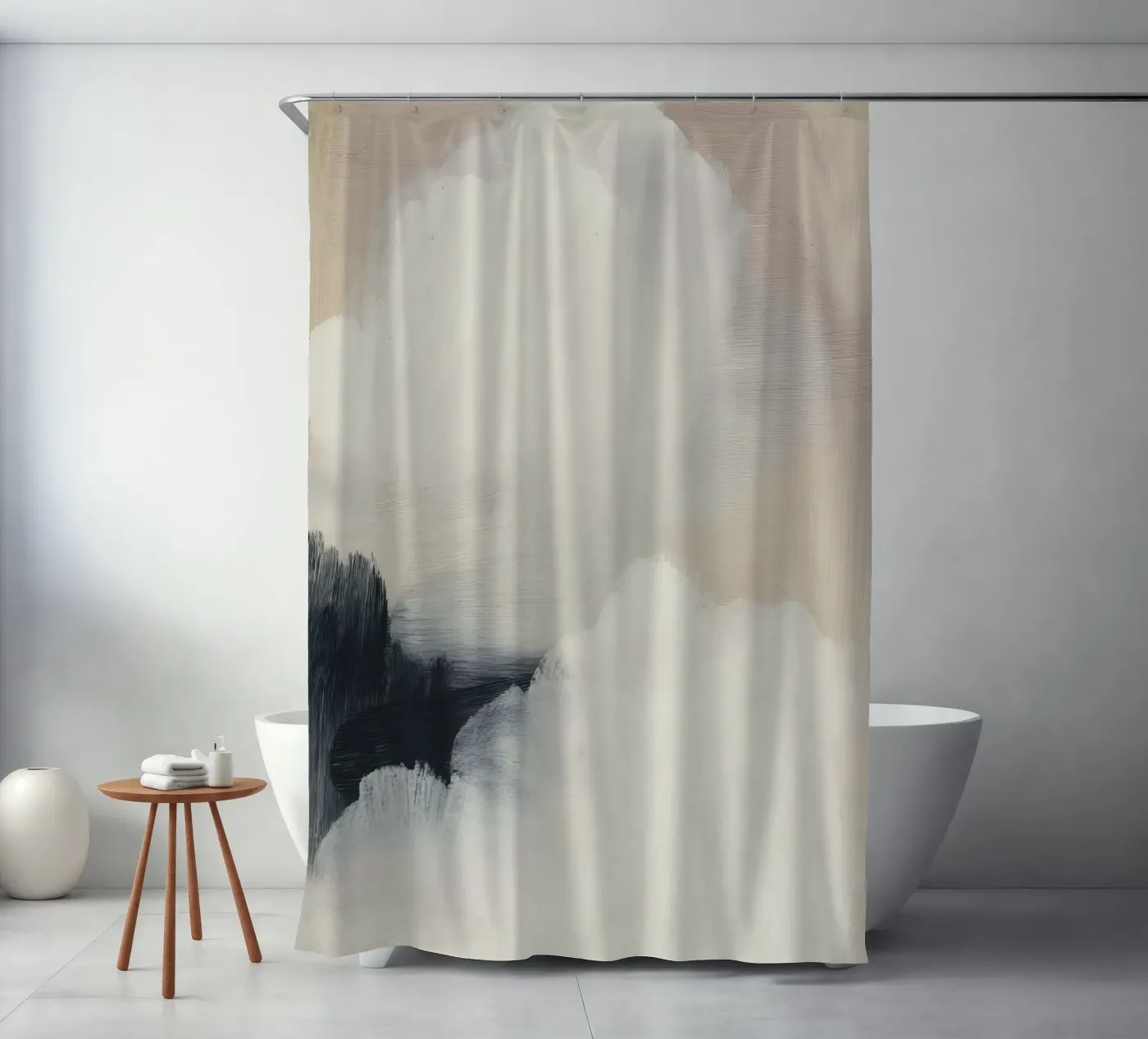 Soft Clouds Duschvorhang von ThingDesign