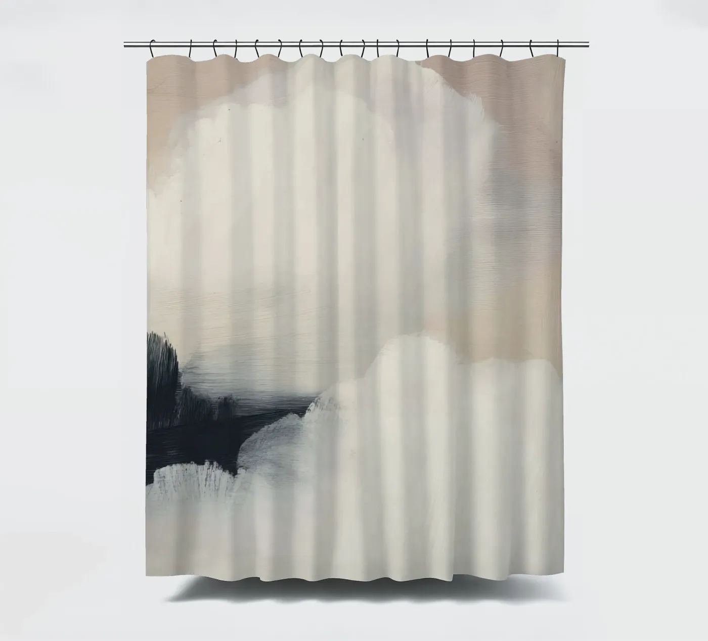 Soft Clouds Duschvorhang von ThingDesign