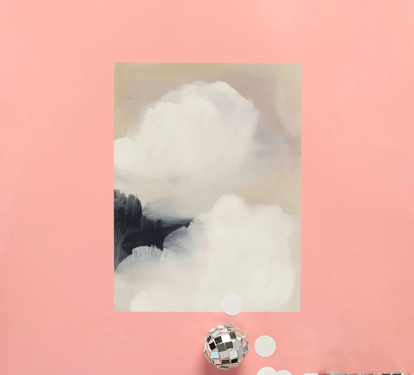 Soft Clouds Sticker von ThingDesign