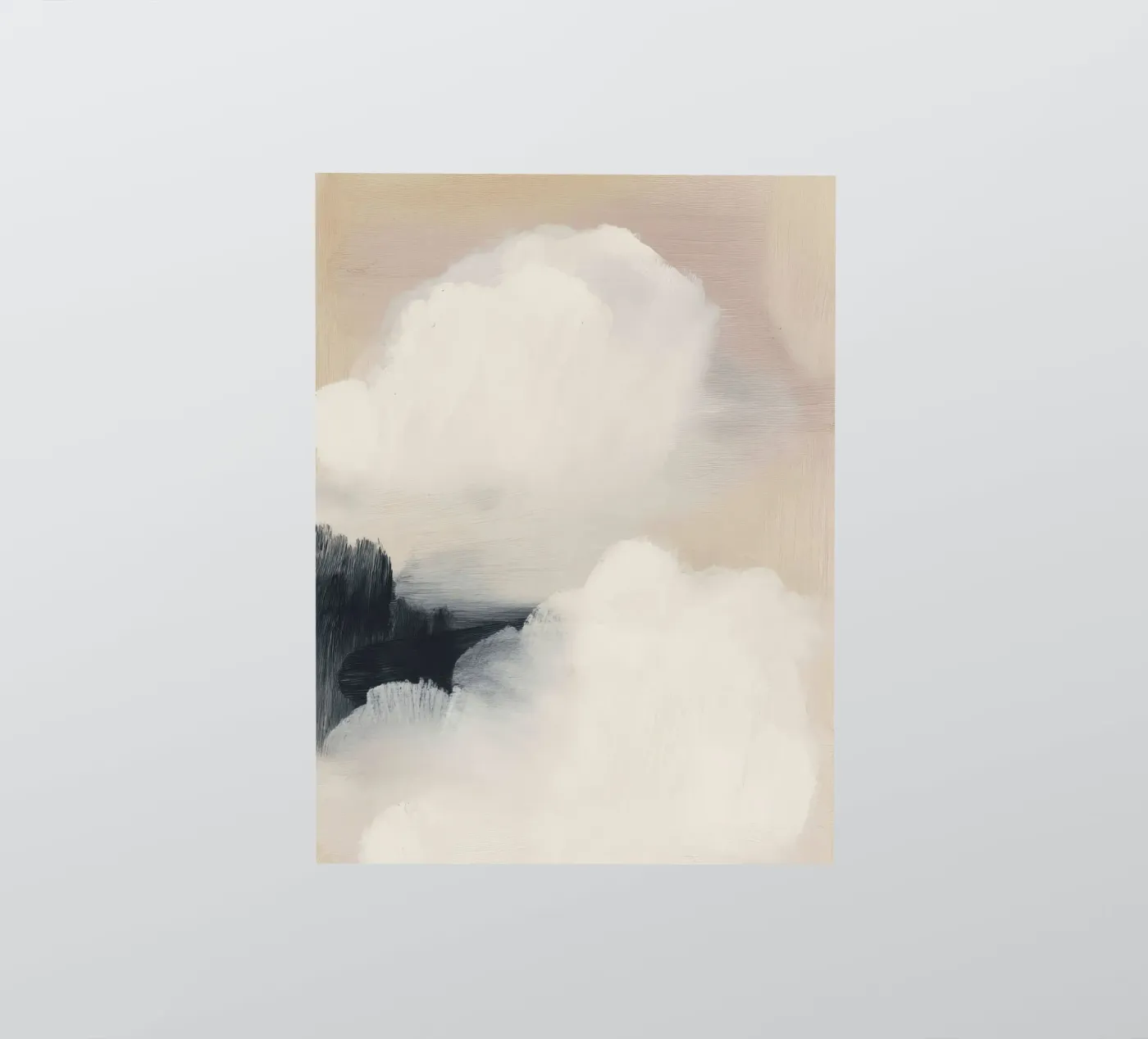 Soft Clouds Sticker von ThingDesign