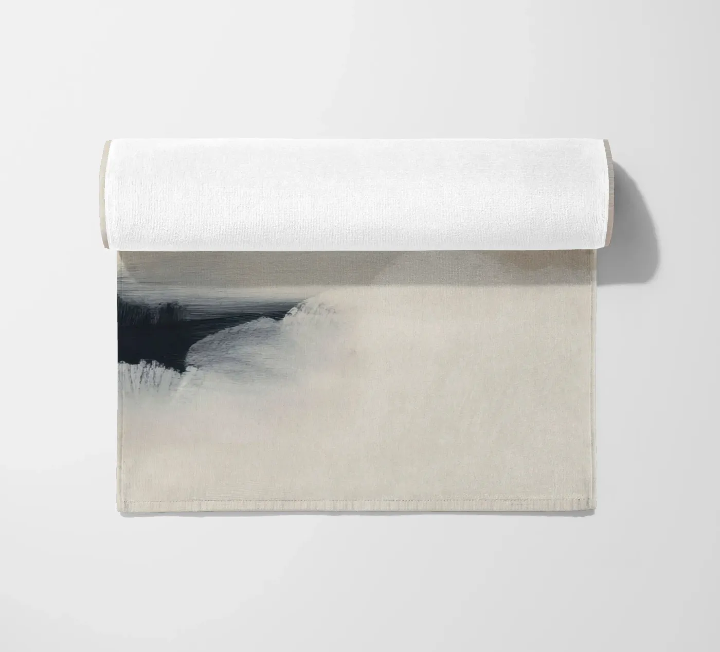 Zachte wolken strandhanddoek van ThingDesign