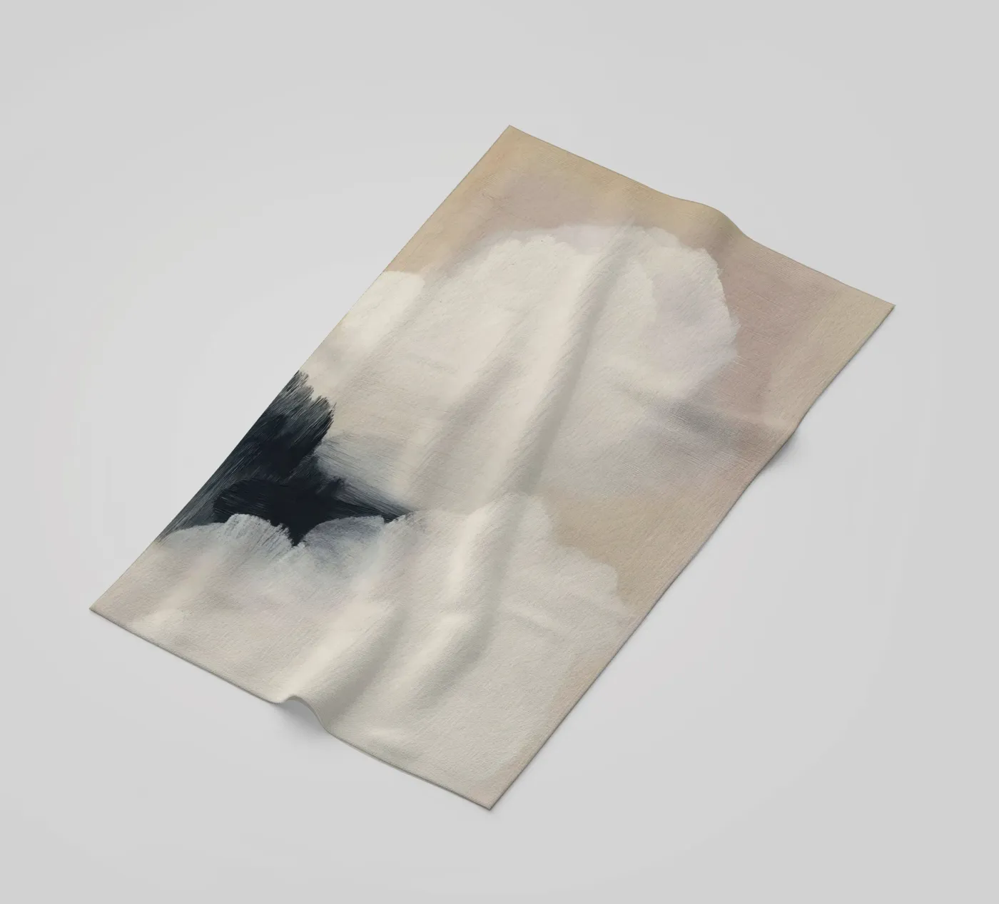 Zachte wolken strandhanddoek van ThingDesign