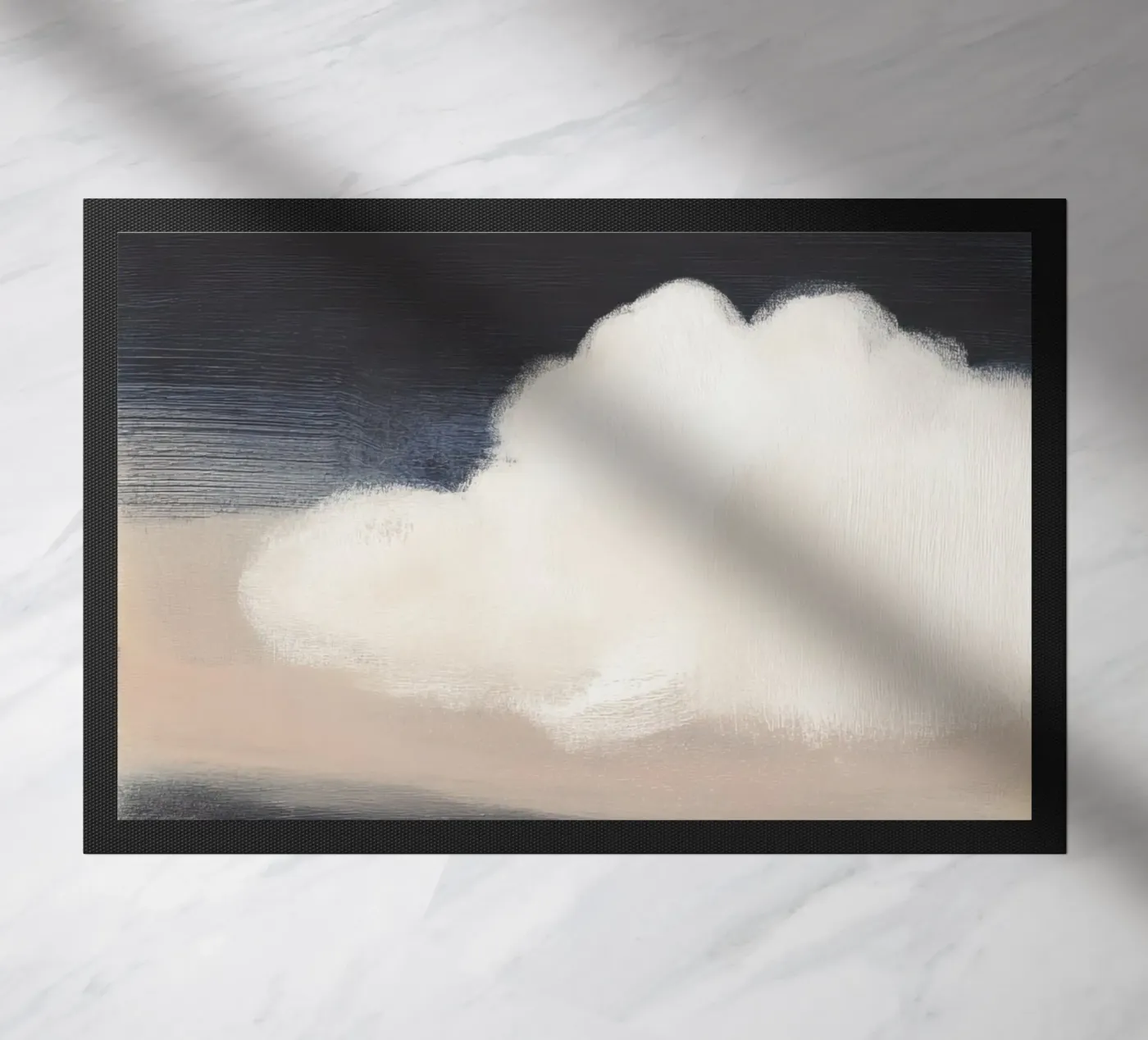 White Cloud 02 deurmat van ThingDesign