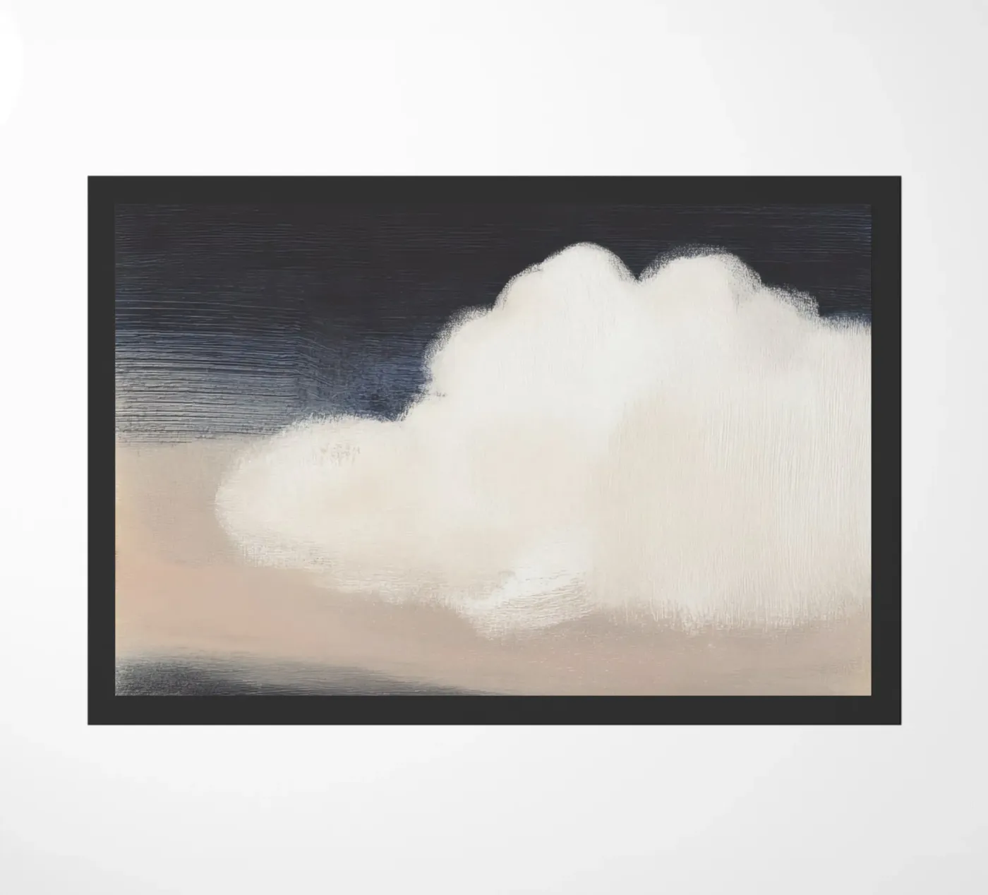 White Cloud 02 deurmat van ThingDesign