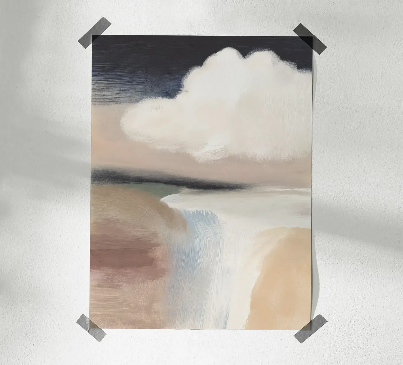 White Cloud 02 poster van ThingDesign
