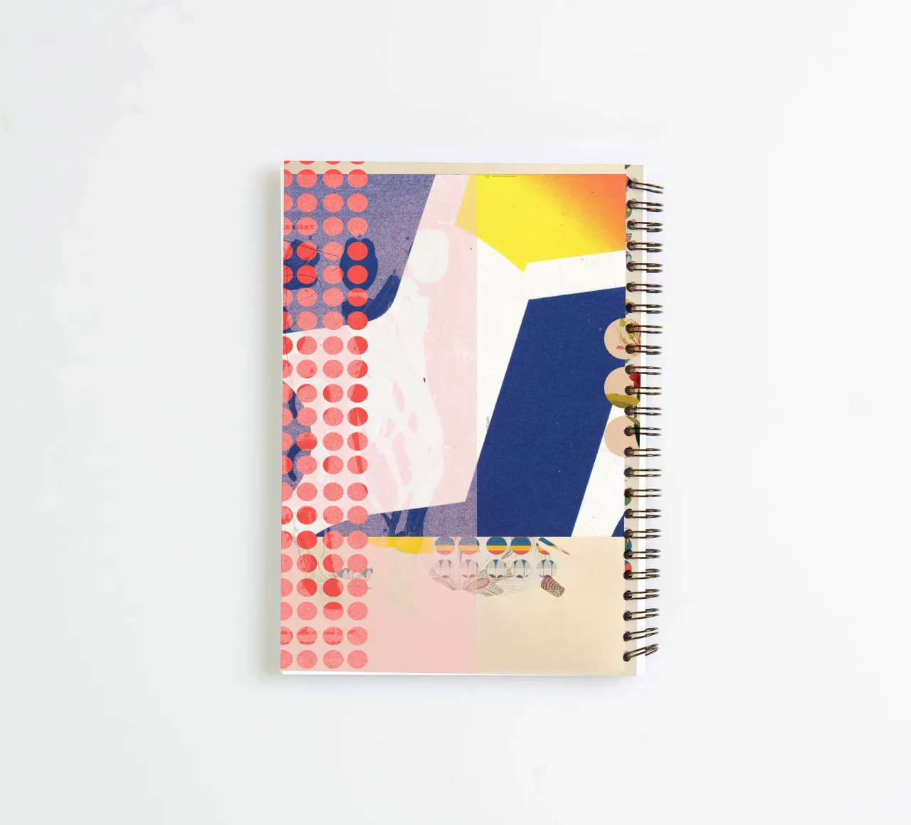 daydream night flow · mittwoch eher donnerstag spiral notebook by Marko Köppe