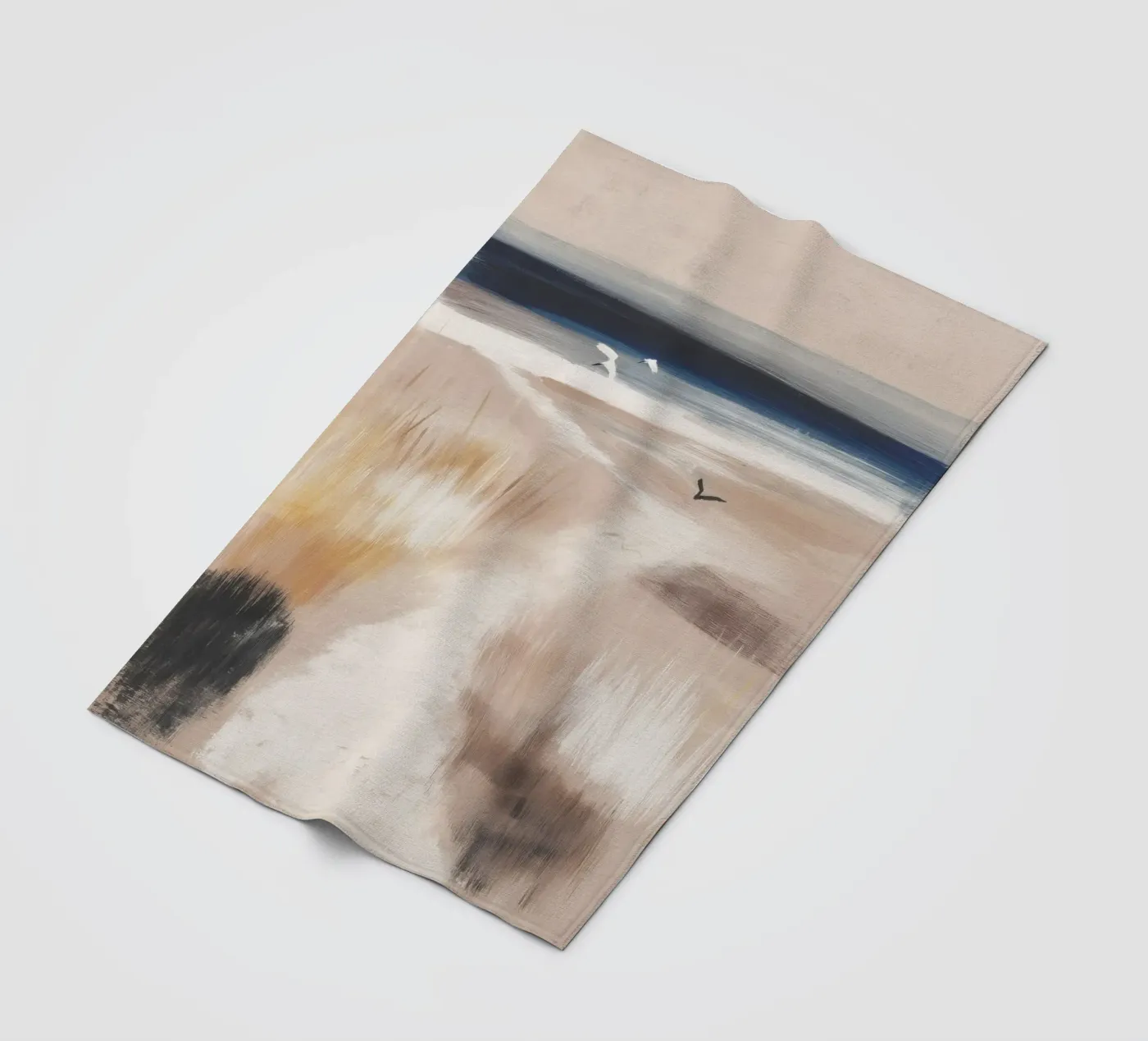 Kustpad fleecedeken van ThingDesign