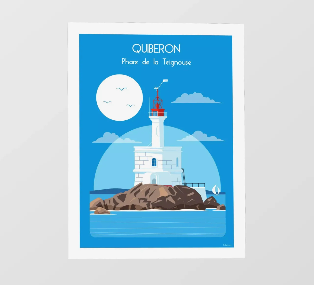 Faro di Teignouse telo in pvc da Raphaël Delerue