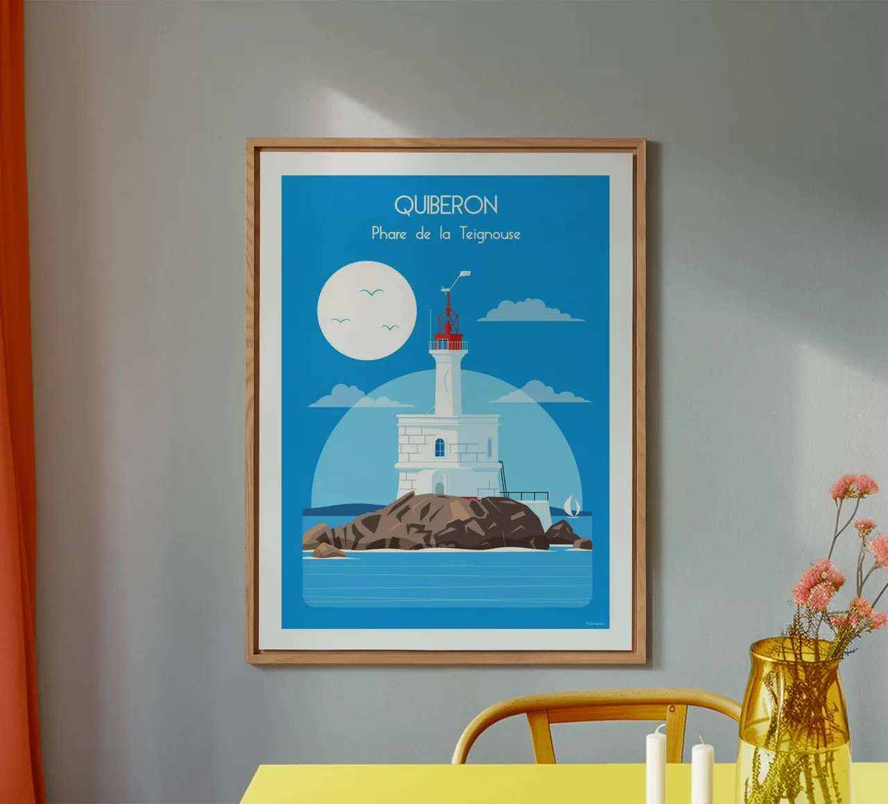 Faro di Teignouse alluminio dibond da Raphaël Delerue