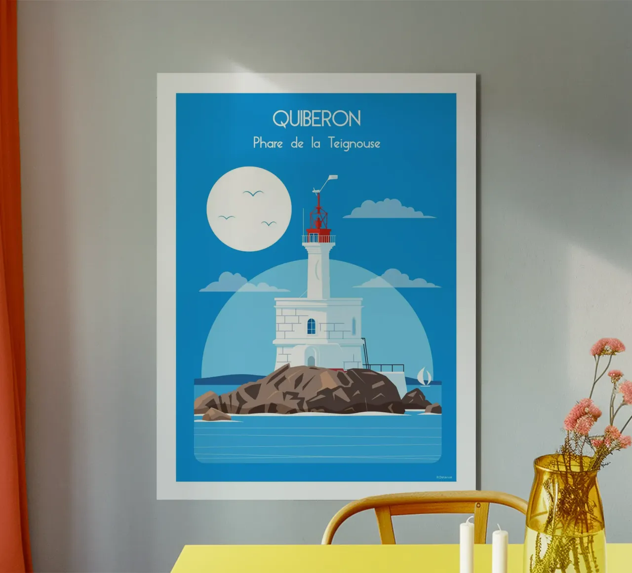 Faro di Teignouse alluminio dibond da Raphaël Delerue