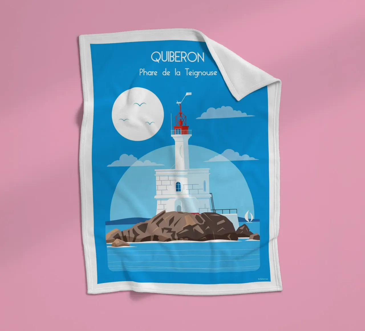 Faro di Teignouse coperta in pile da Raphaël Delerue