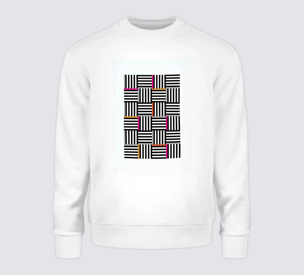 Zebra Squared sudadera de Visual Philosophy