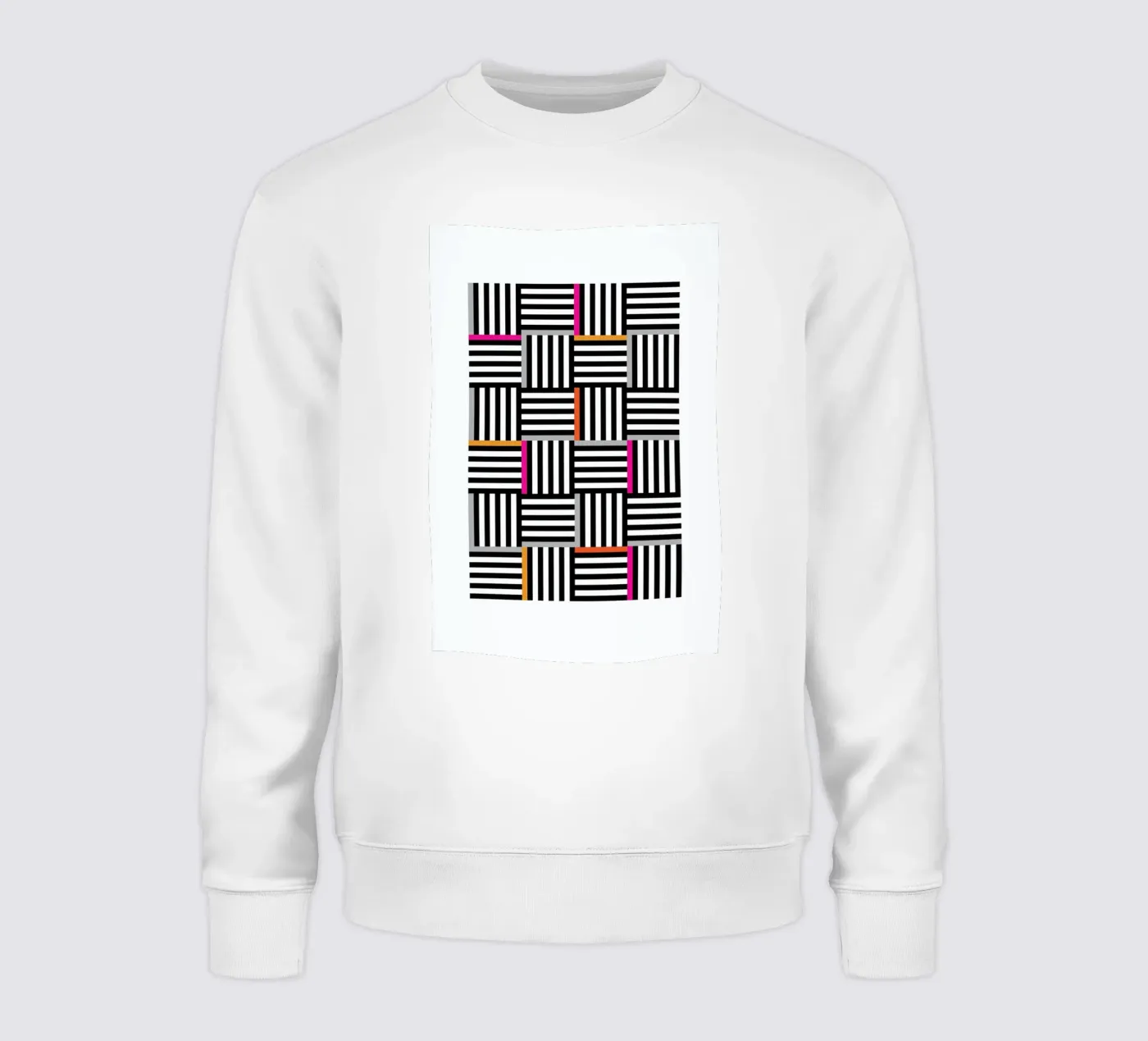 Zebra Squared sweatshirt van Visual Philosophy