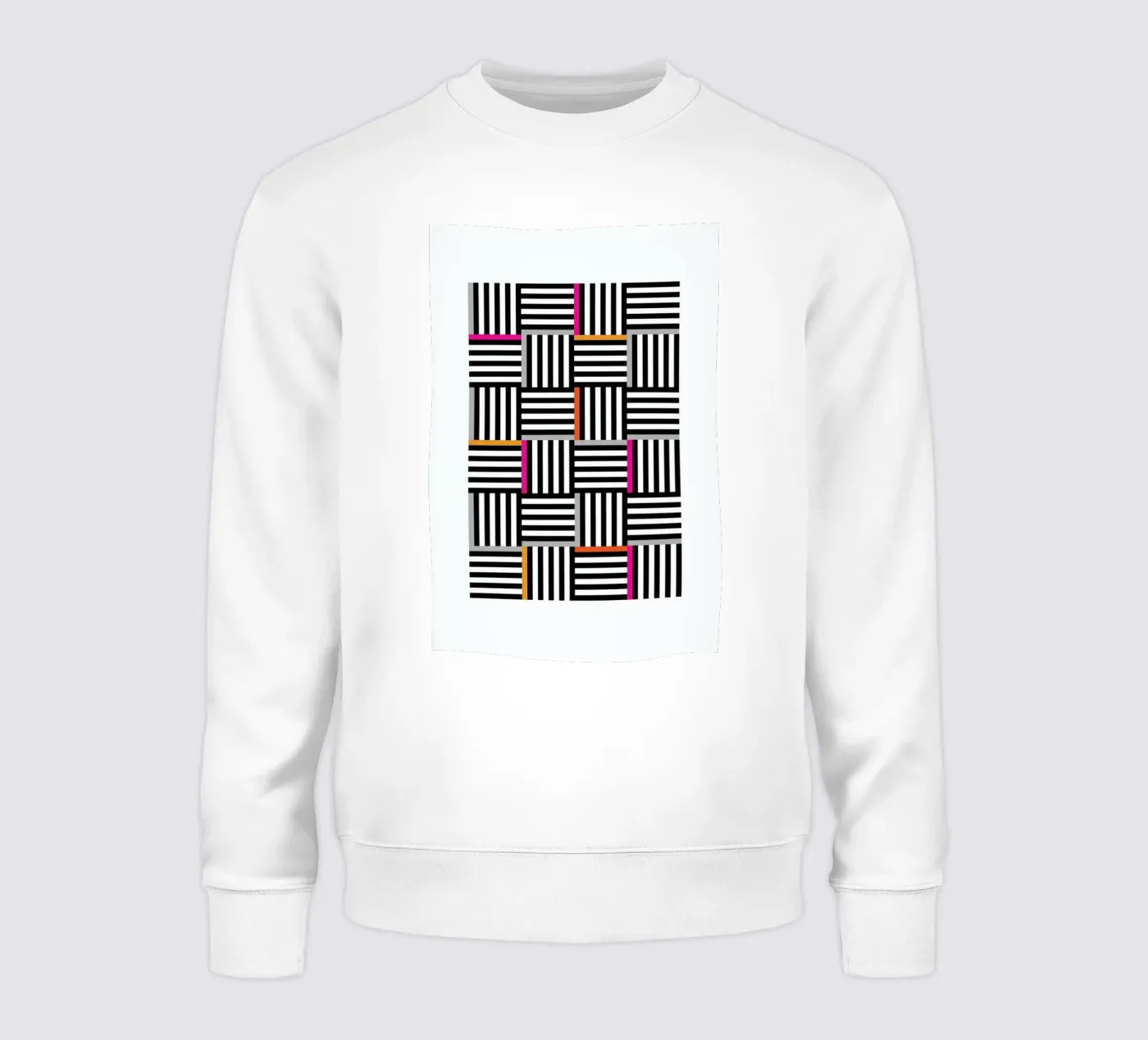 Zebra Squared sweatshirt van Visual Philosophy