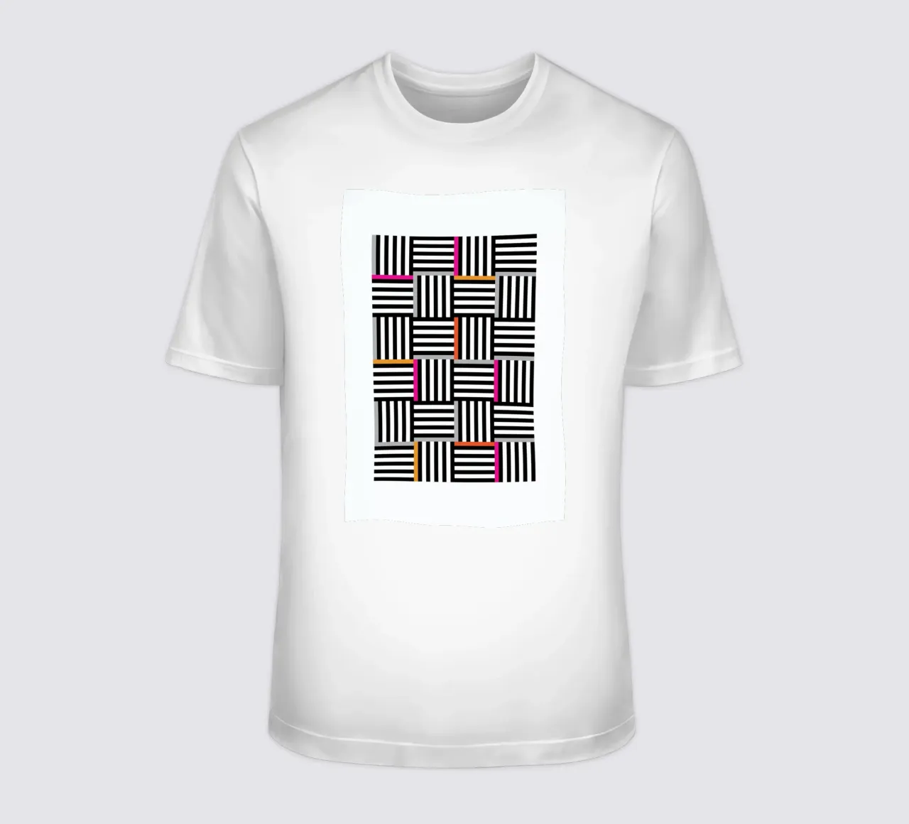 Zebra Squared t-shirt da Visual Philosophy