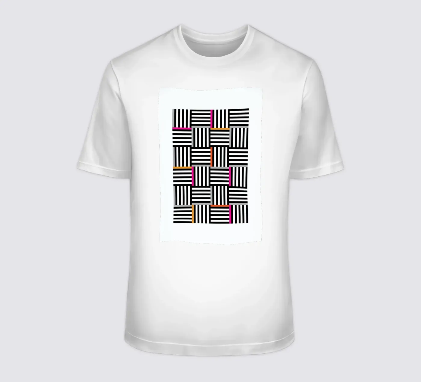 Zebra Squared t-shirt da Visual Philosophy