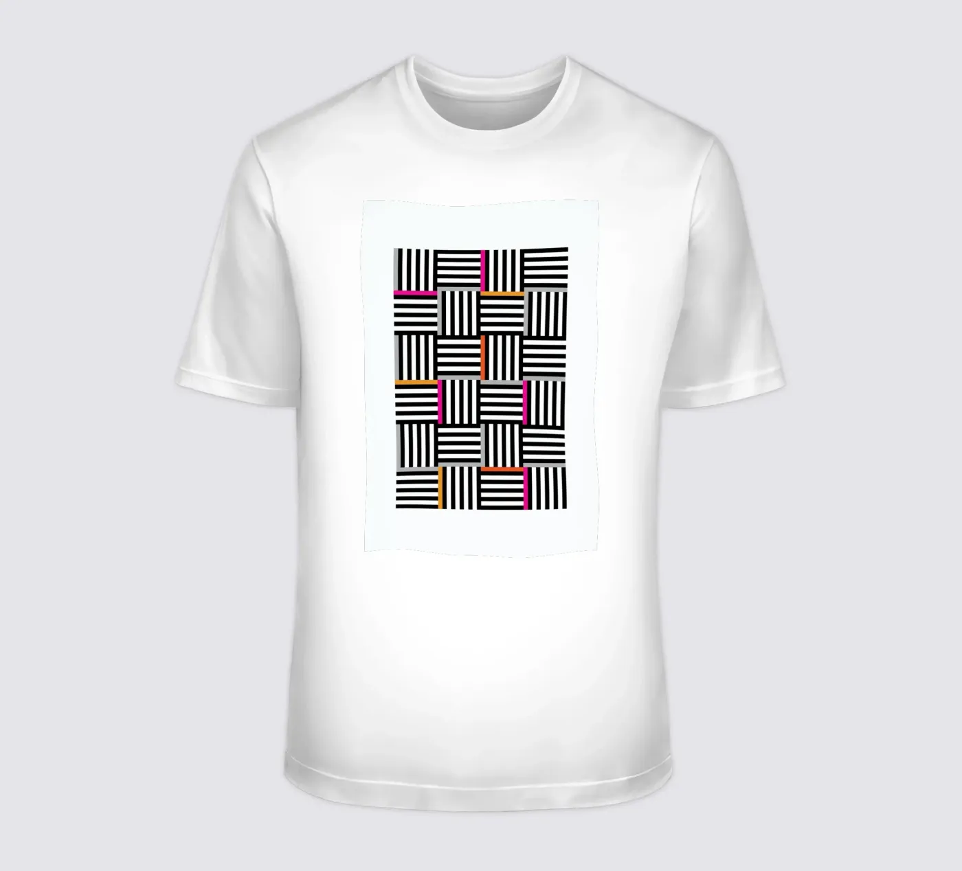 Zebra Squared t-shirt da Visual Philosophy