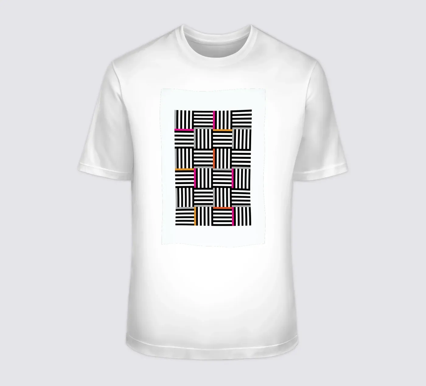 Zebra Squared t-shirt da Visual Philosophy