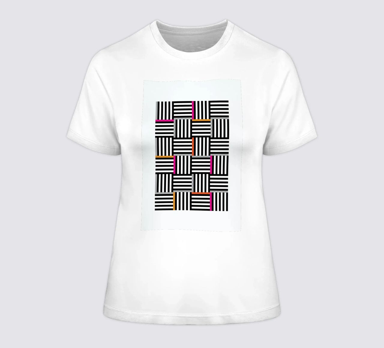 Zebra Squared camiseta de mujer de Visual Philosophy