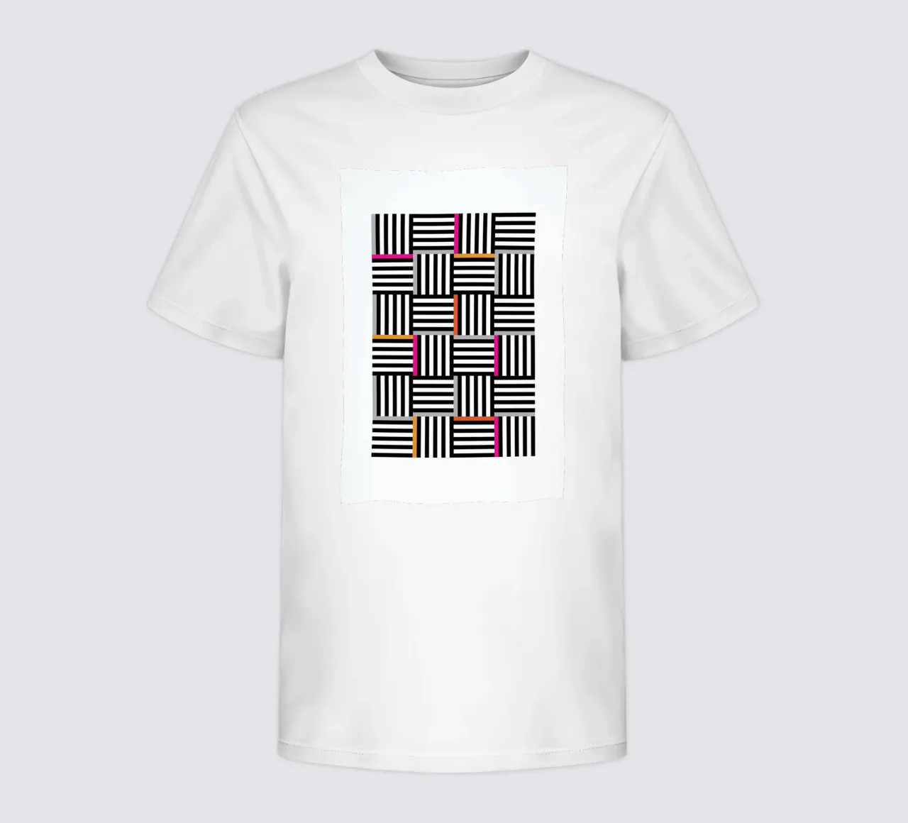 Zebra Squared t-shirt bambini da Visual Philosophy