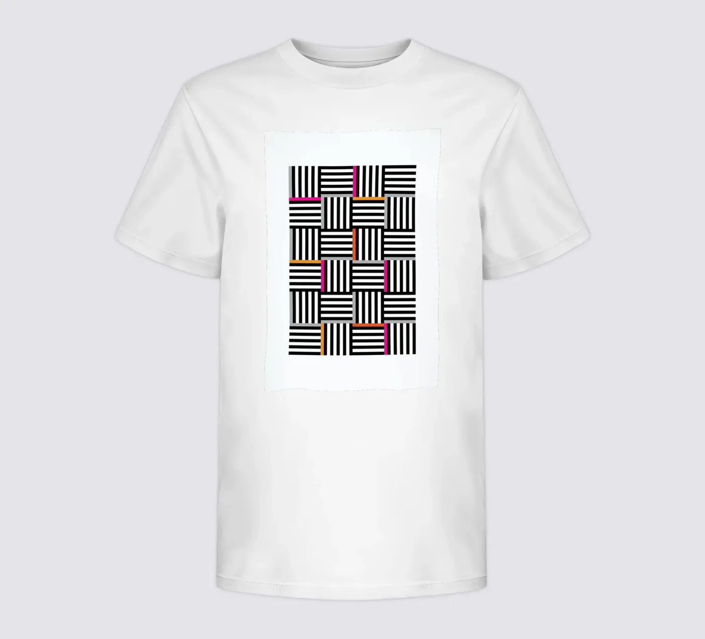 Zebra Squared Kinder T-Shirt von Visual Philosophy