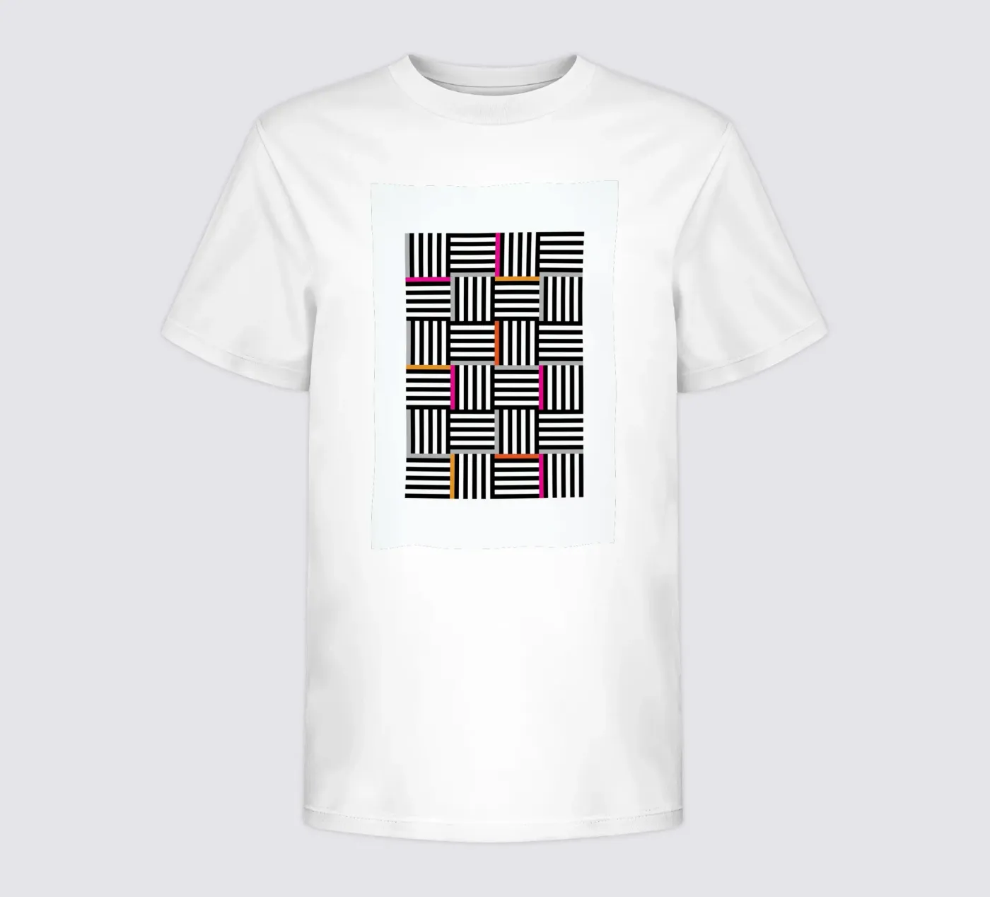 Zebra Squared Kinder T-Shirt von Visual Philosophy