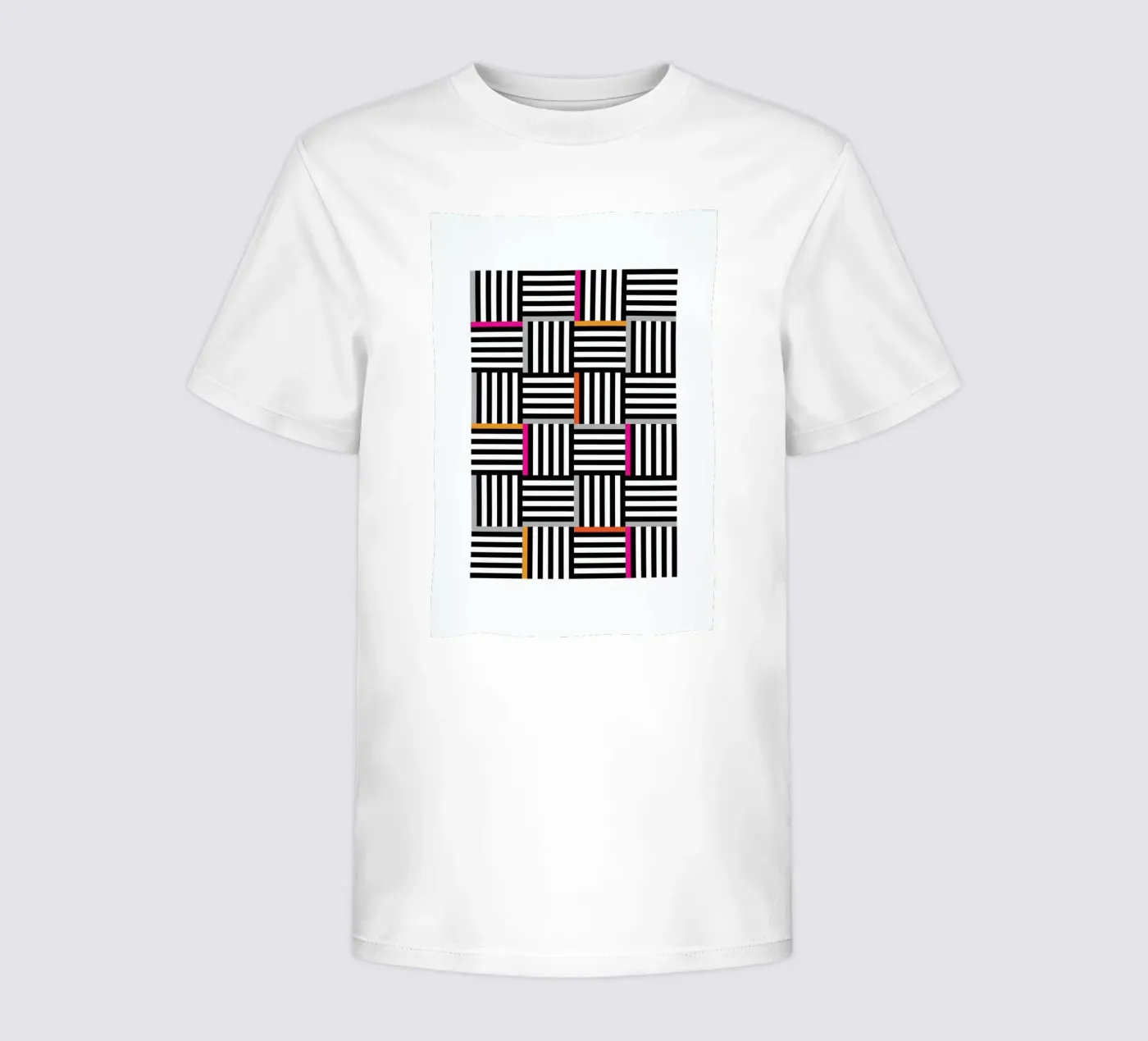 Zebra Squared Kinder T-Shirt von Visual Philosophy