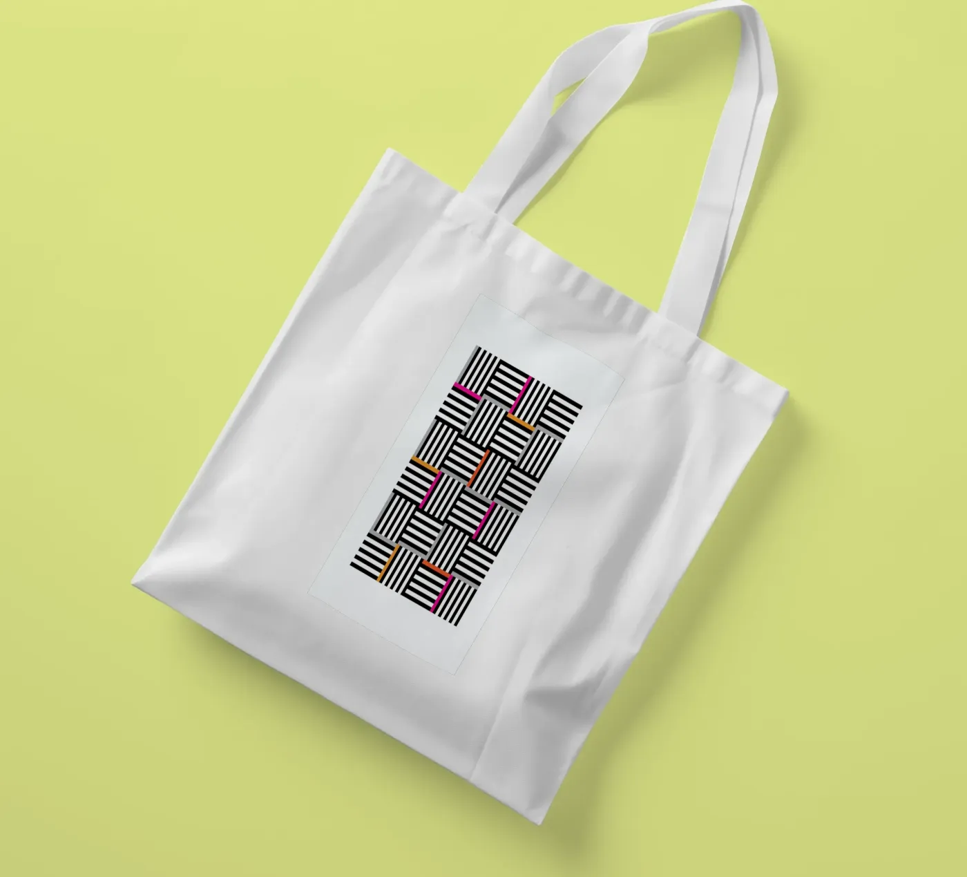 Zebra Squared tote bag by Visual Philosophy