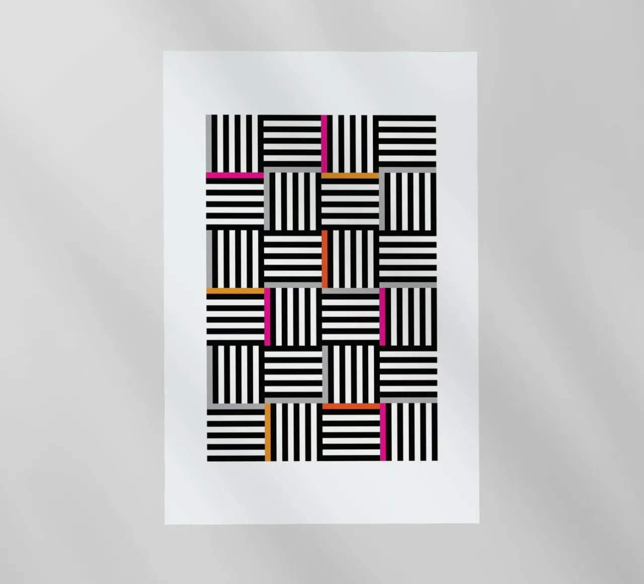 Zebra Squared pellicola backlit da Visual Philosophy