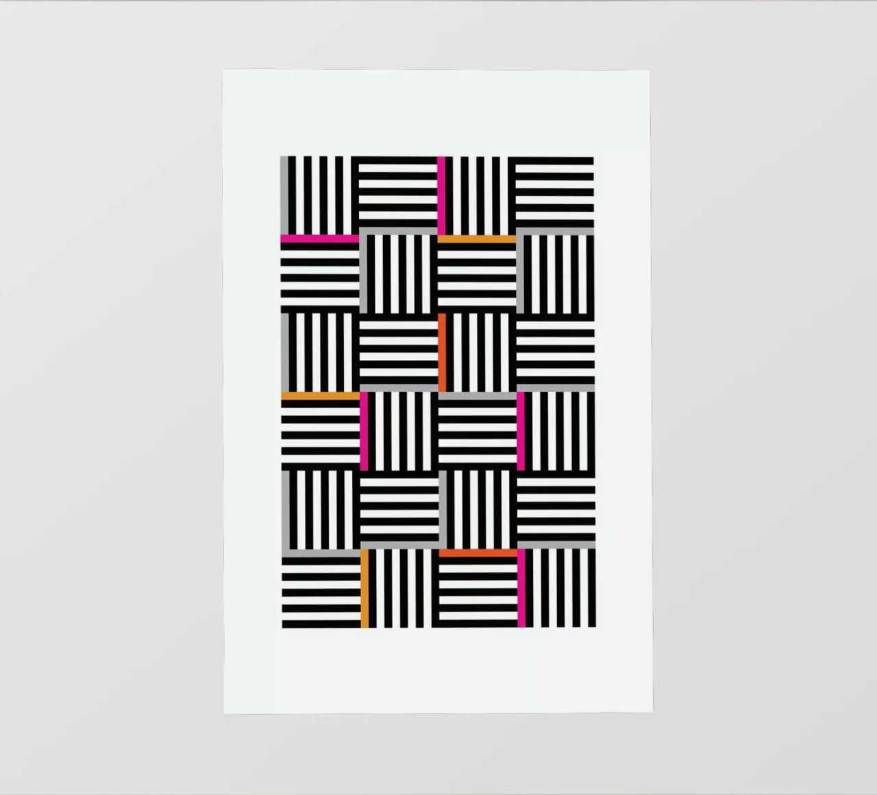 Zebra Squared pellicola backlit da Visual Philosophy