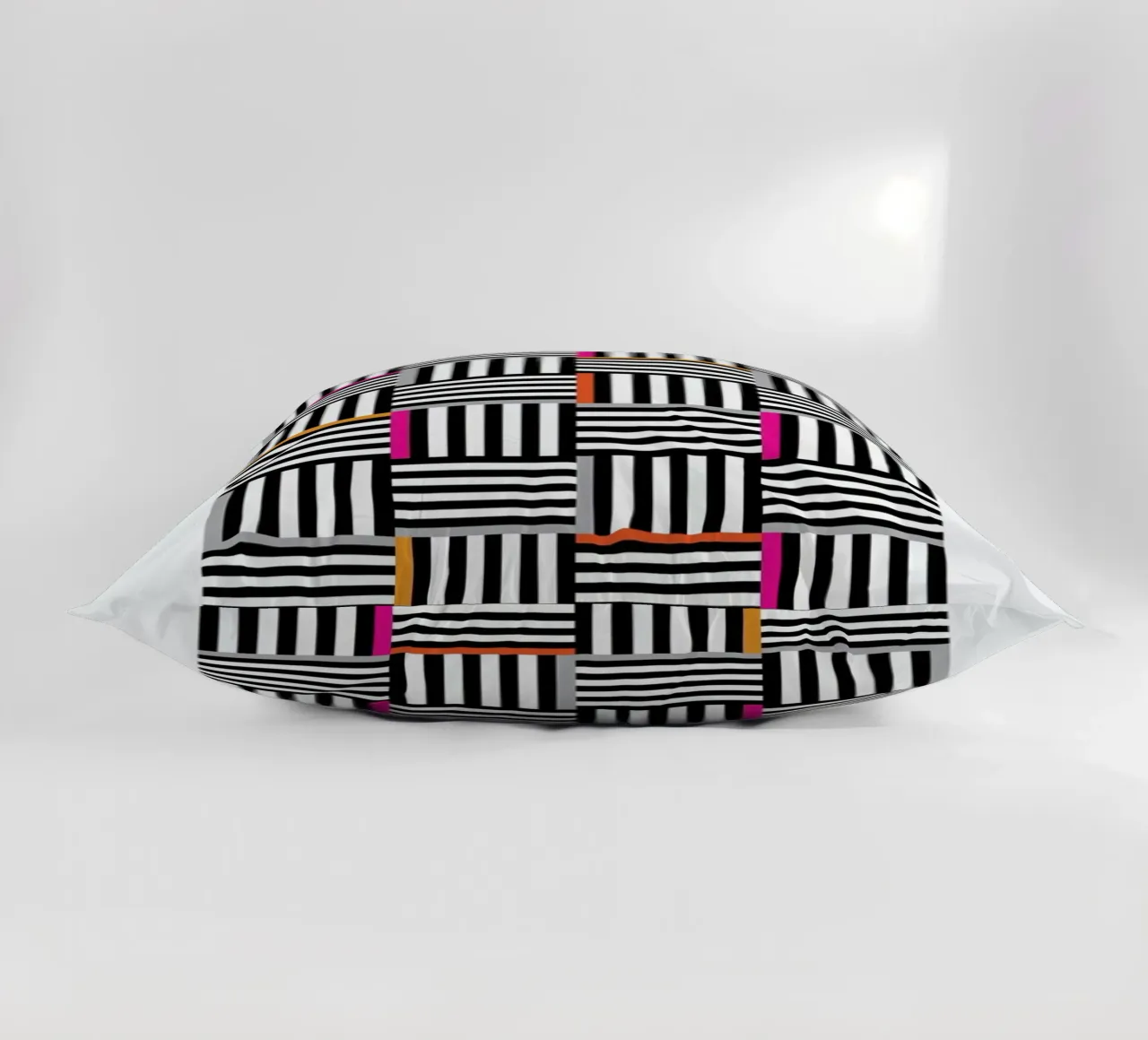 Zebra Squared cuscino da Visual Philosophy