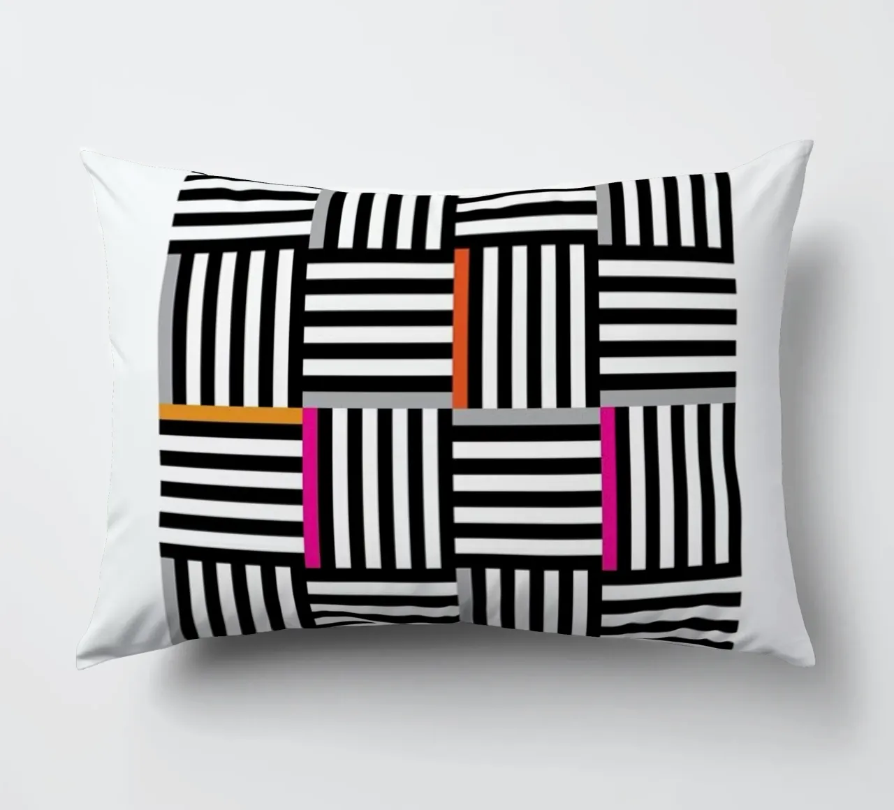 Zebra Squared cuscino da Visual Philosophy