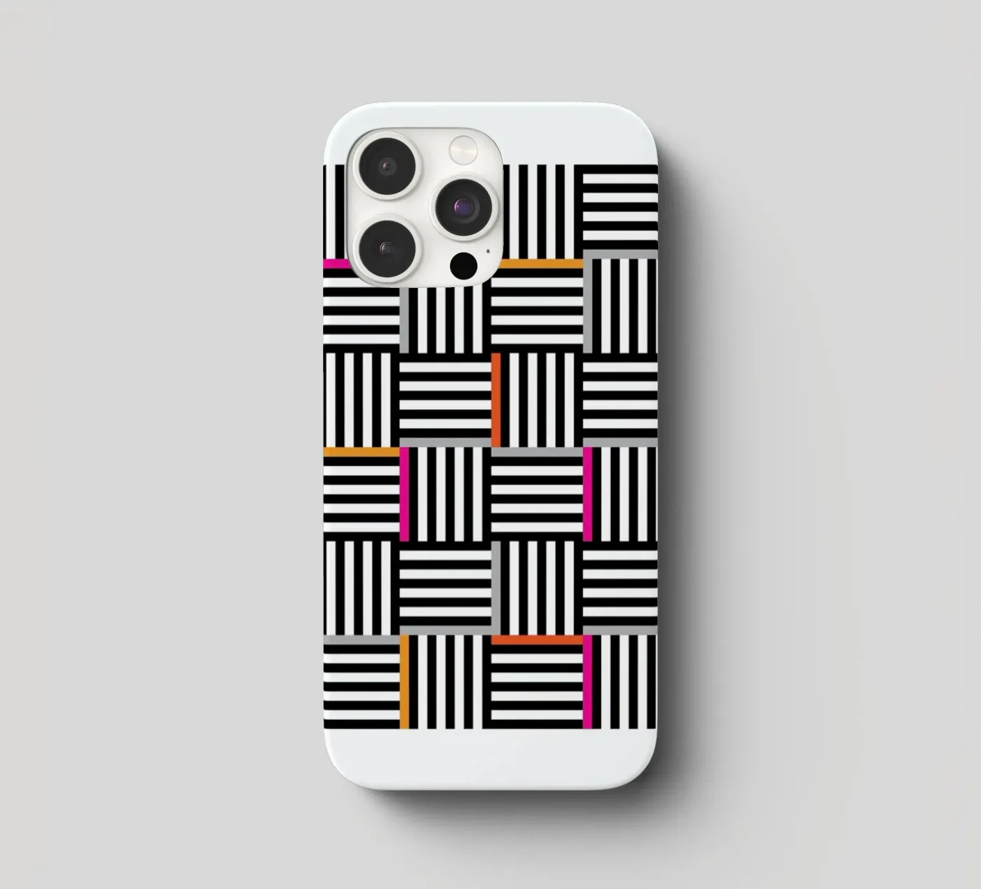 Zebra Squared iphone case by Visual Philosophy