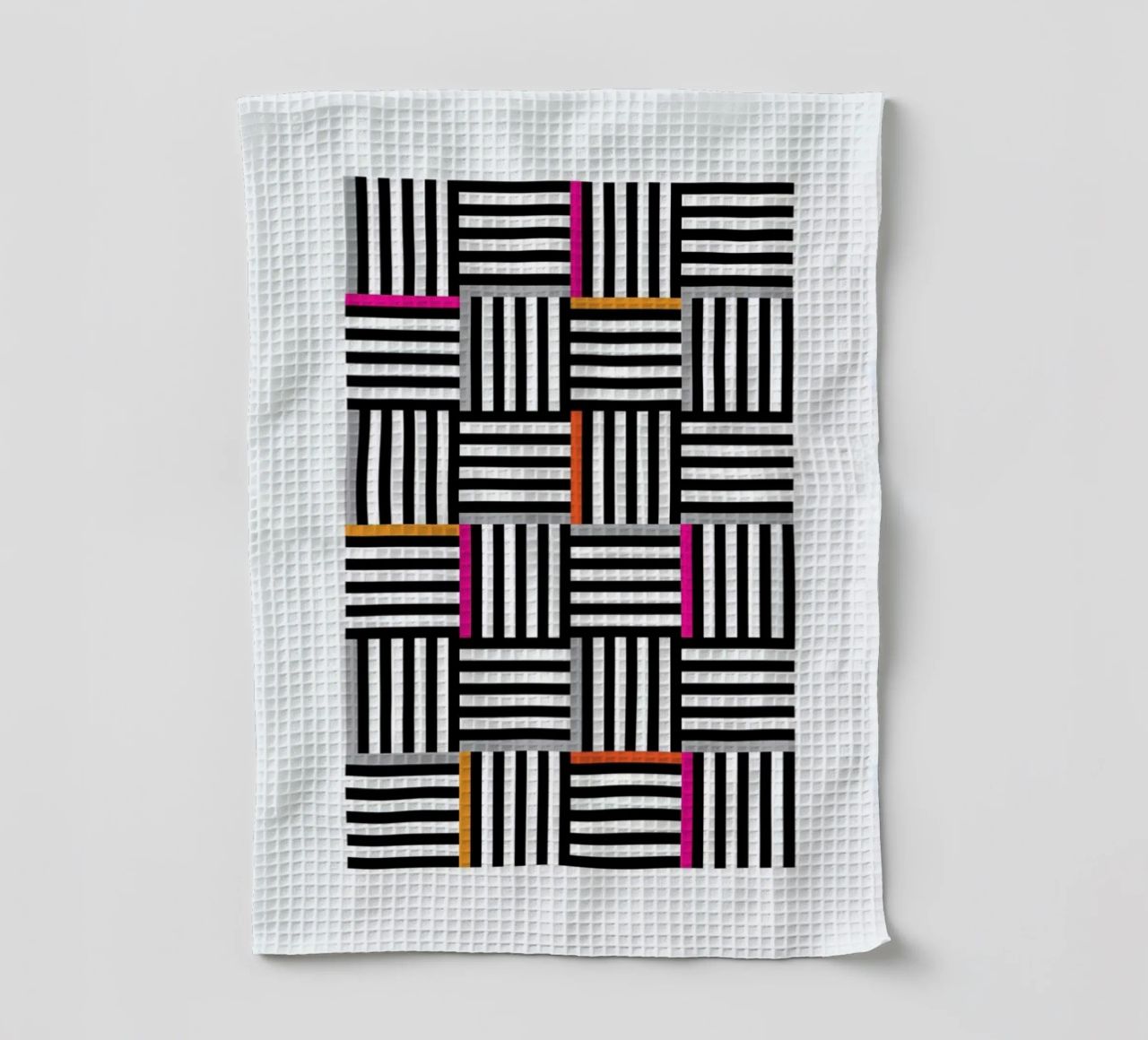 Zebra Squared torchon de Visual Philosophy
