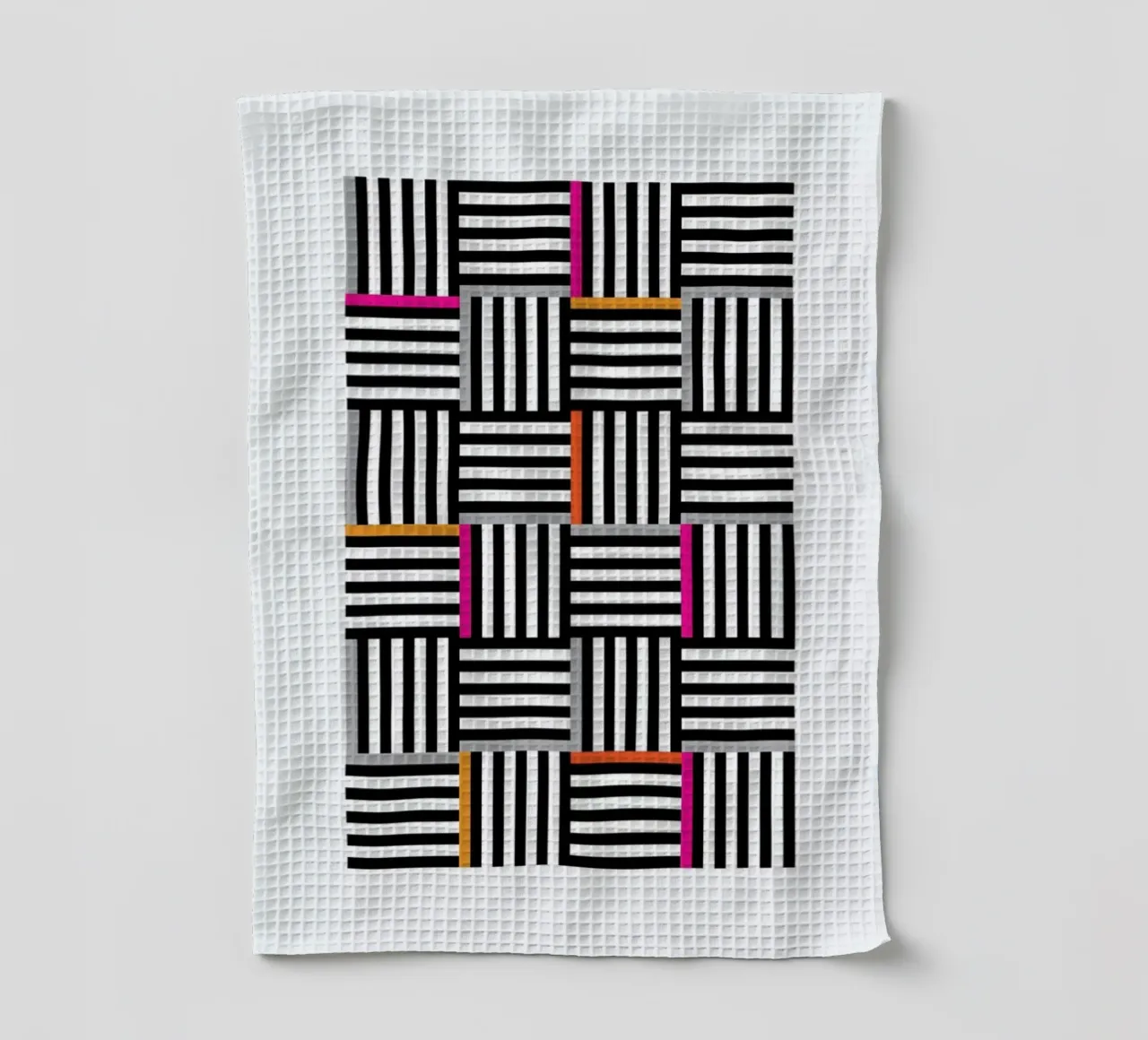 Zebra Squared canovaccio da cucina da Visual Philosophy