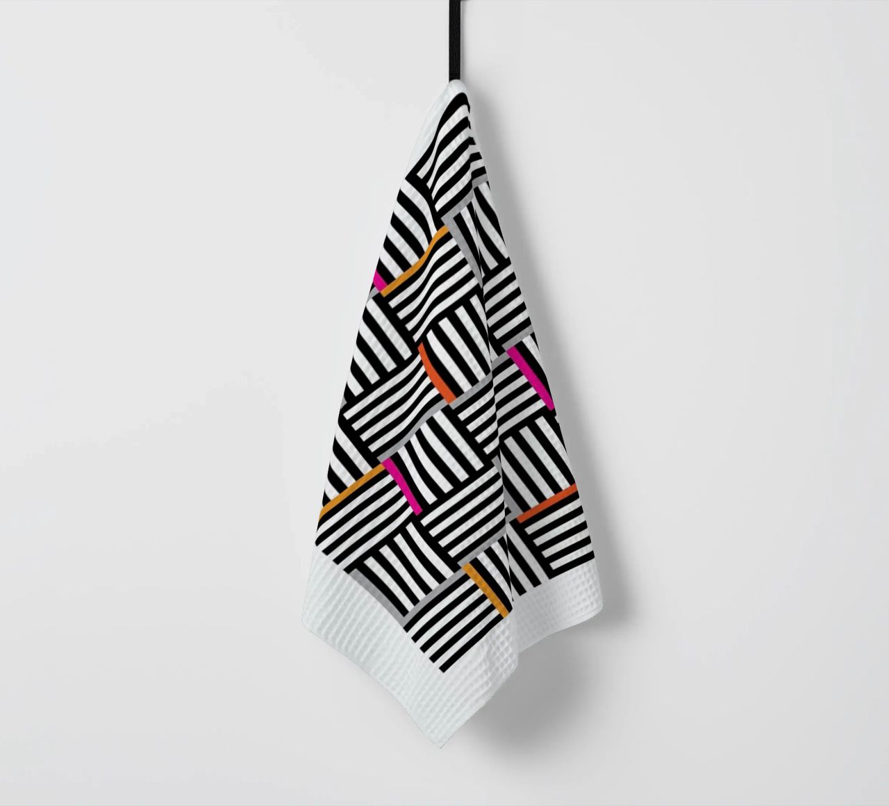 Zebra Squared torchon de Visual Philosophy