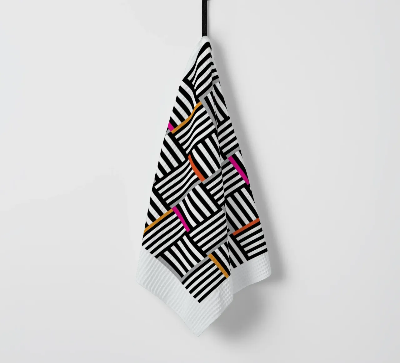 Zebra Squared canovaccio da cucina da Visual Philosophy