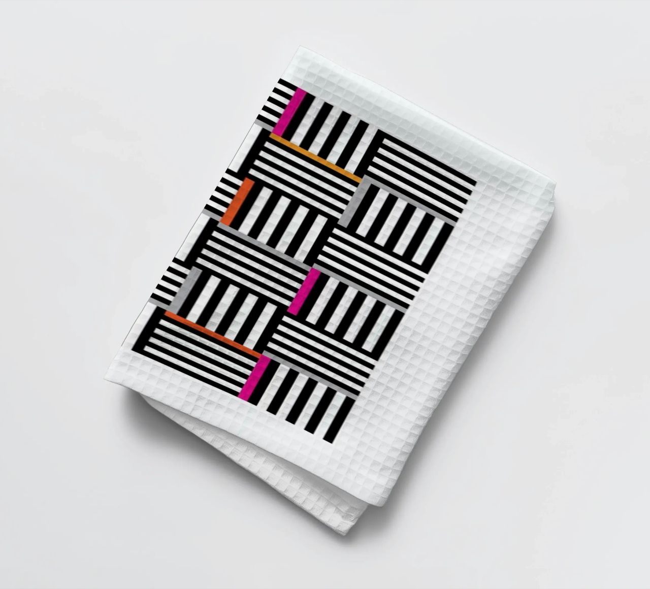 Zebra Squared torchon de Visual Philosophy