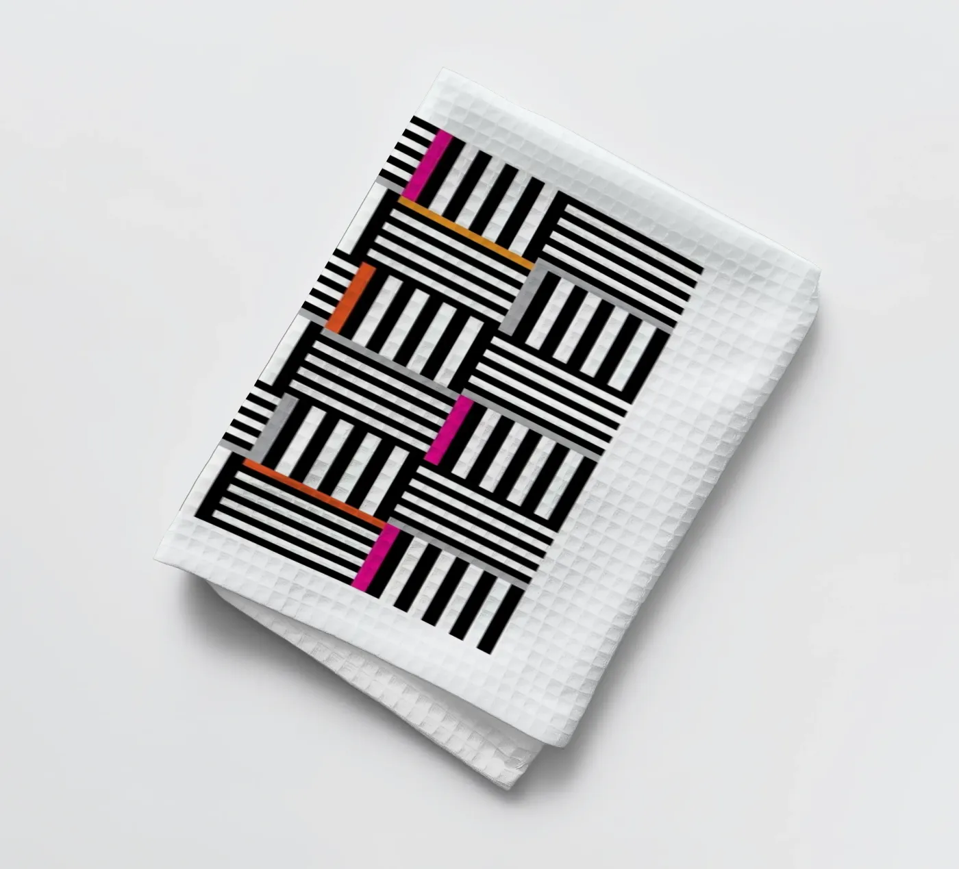 Zebra Squared Geschirrtuch von Visual Philosophy