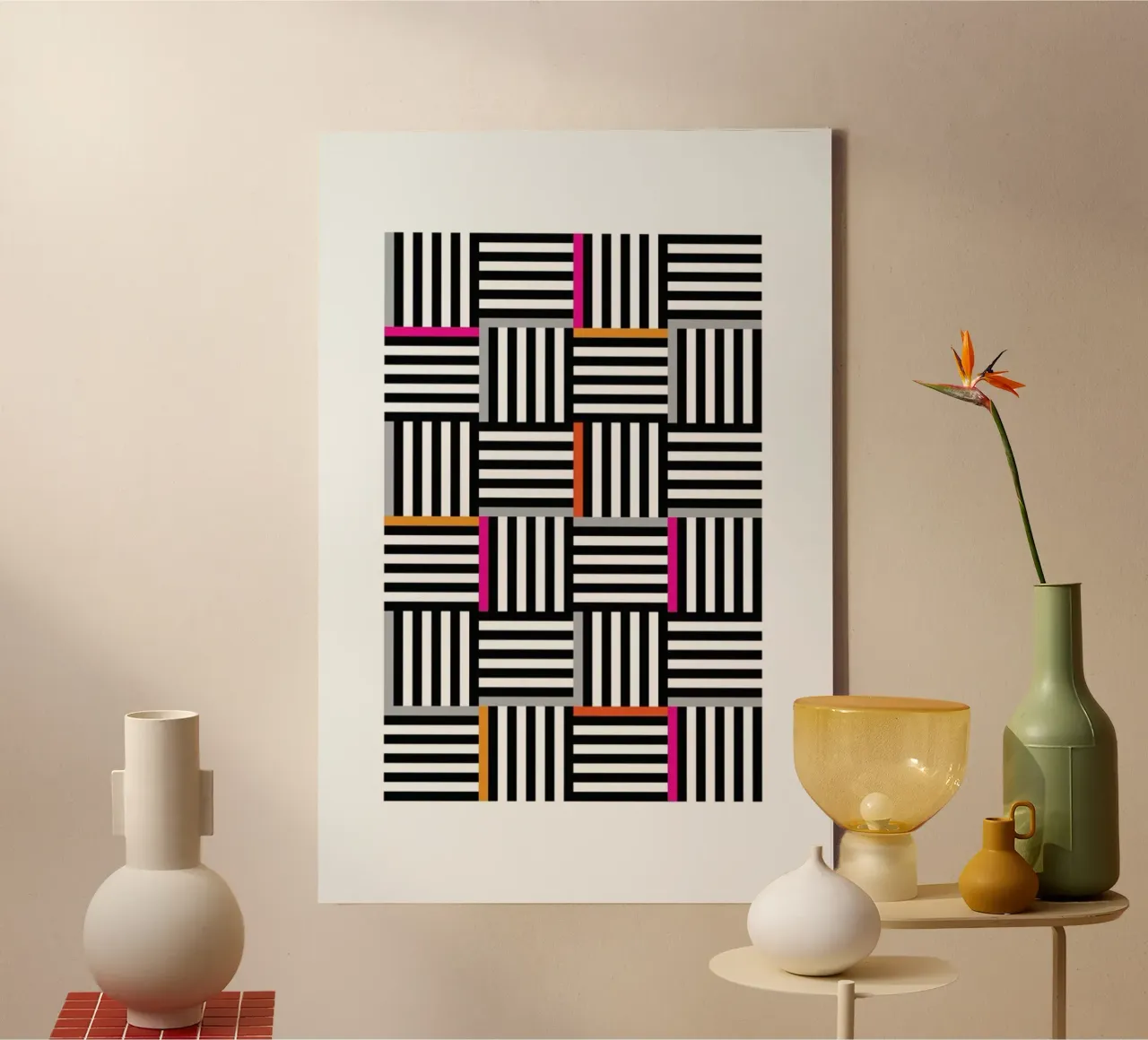 Zebra Squared tela da Visual Philosophy