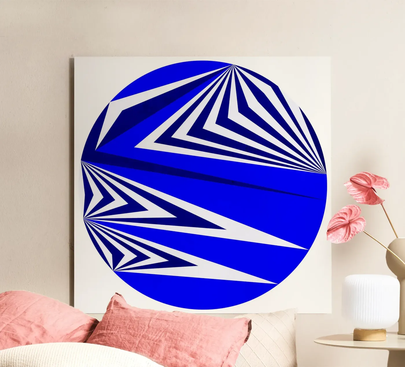 Abstract Blue pannello forex da Lines Inside